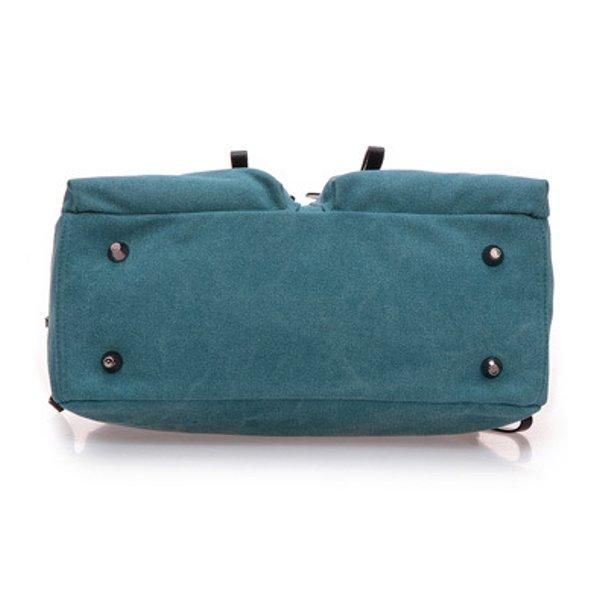 Naiset Miehet Canvas Multi Pocket Käsilaukut Rento Tyyny Olkalaukut Crossbody
