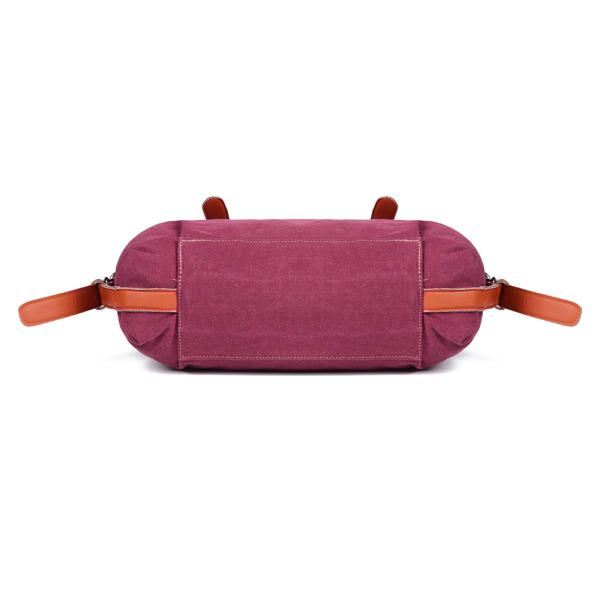 Naisten Canvas Casual Vintage Suuri Kapasiteetti Canvas Käsilaukku Olkalaukku Crossbody Laukut