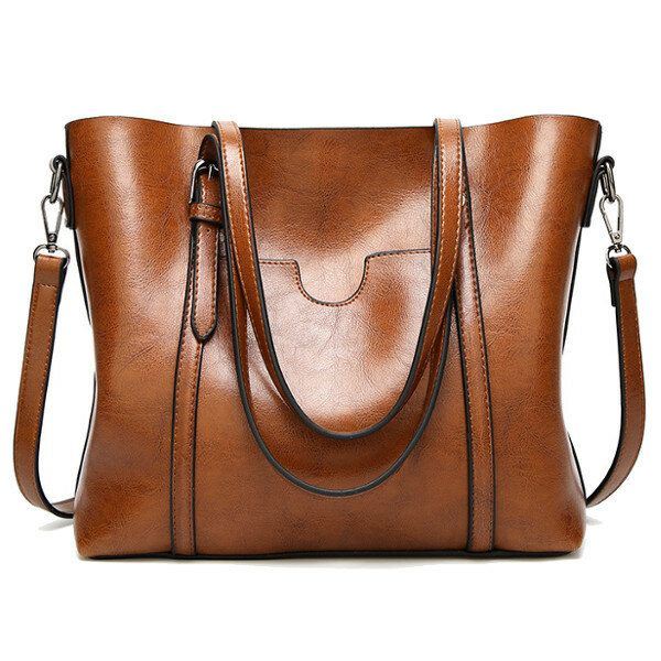 Naisten Käsilaukut Vintage Etutaskuinen Olkalaukku Suuri Tilavuus Crossbody Laukut