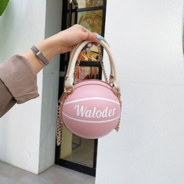 Naisten Koripalloketjut Casual Pu Käsilaukku Crossbody Laukku
