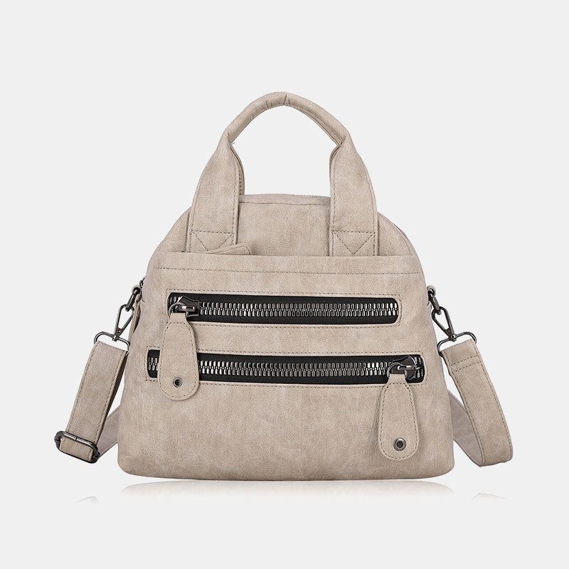 Naisten Monitaskuiset Käsilaukut Vedenpitävä Crossbody Nahkalaukku