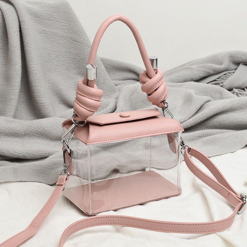 Naisten Muoti Pvc Läpinäkyvä Crossbody Laukku Olkalaukku