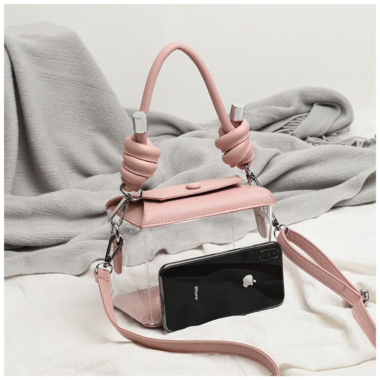 Naisten Muoti Pvc Läpinäkyvä Crossbody Laukku Olkalaukku