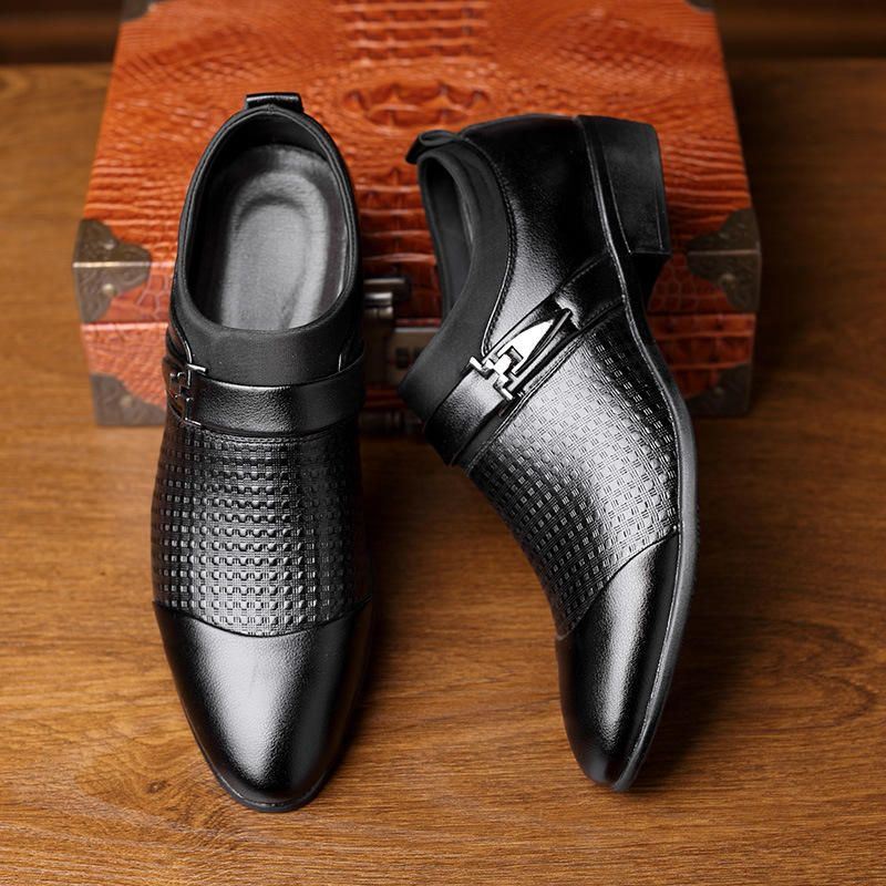 Big Size Men Nahka Casual Business Formal Oxfords