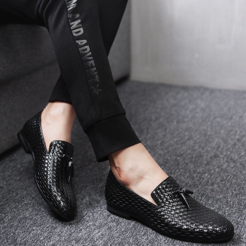 Miesten Aitoa Nahkaa Käärmekuvioinen Vapaa-aika Tyylikäs Business Oxfords