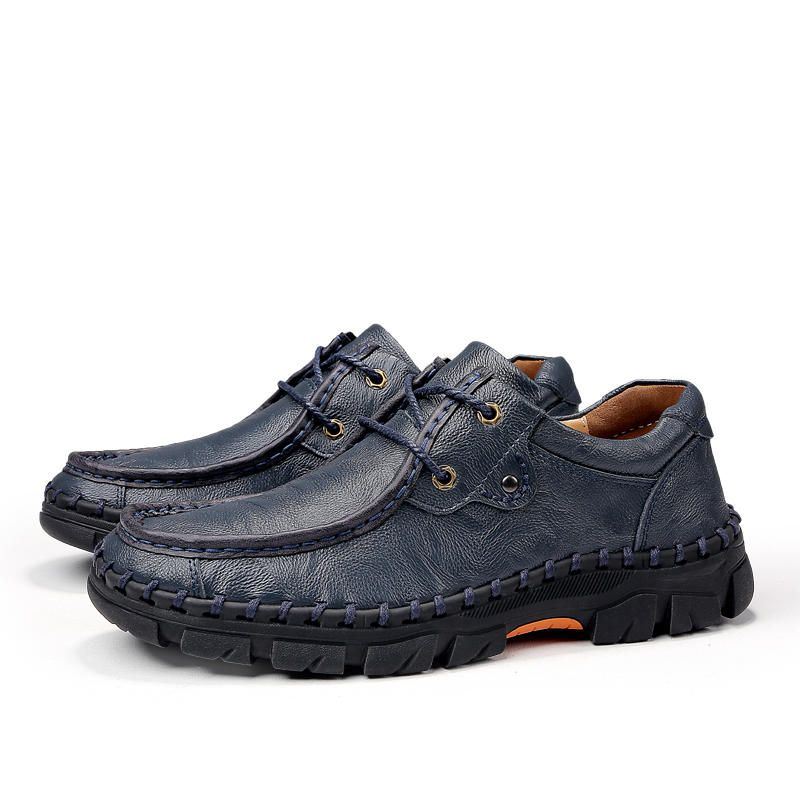 Miesten Aitoa Nahkaa Rento Business Oxfords
