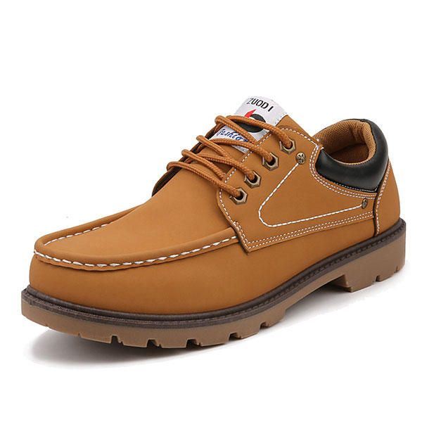 Miesten Casual Business Pehmeä Pohjanauha Nahka Oxfords