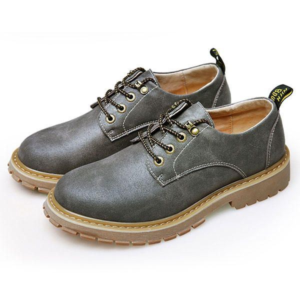 Miesten Hengittävä Nahkainen Ulkokiipeily Oxfords-kengät