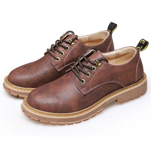 Miesten Hengittävä Nahkainen Ulkokiipeily Oxfords-kengät