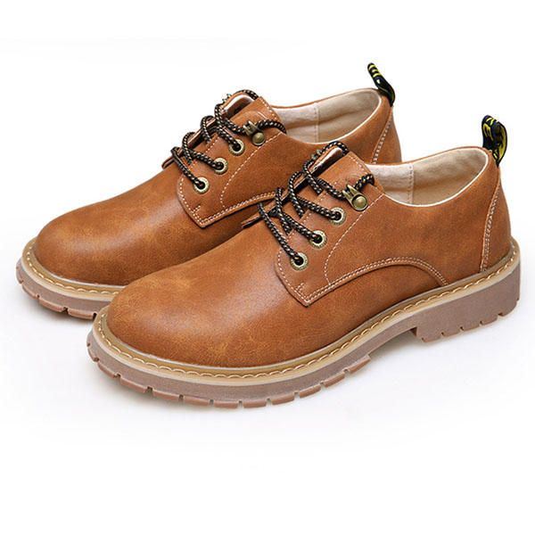 Miesten Hengittävä Nahkainen Ulkokiipeily Oxfords-kengät