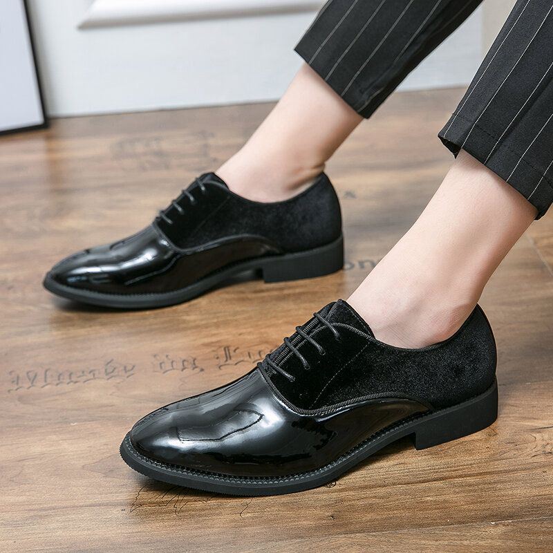 Miesten Hengittävät Nauhanauhat Oxfords Formal Business -mekkokengät