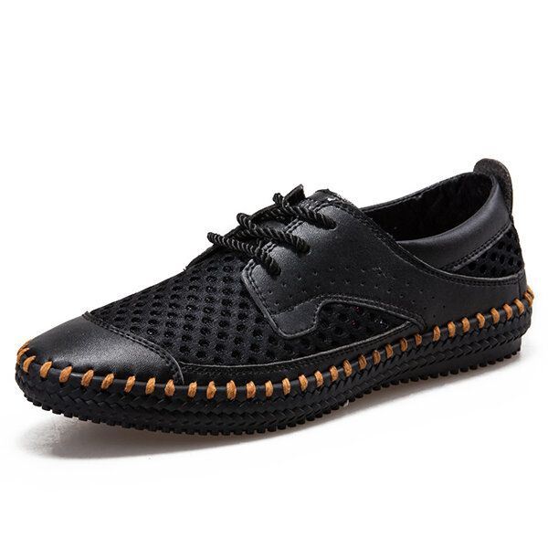 Miesten Hengittävät Oxfords Mesh - Hikeä Imevät Lenkkarit Rento Pehmeät Ulkokengät