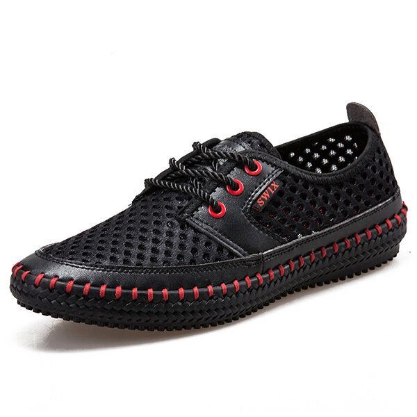 Miesten Hengittävät Oxfords Mesh - Hikeä Imevät Lenkkarit Rento Pehmeät Ulkokengät