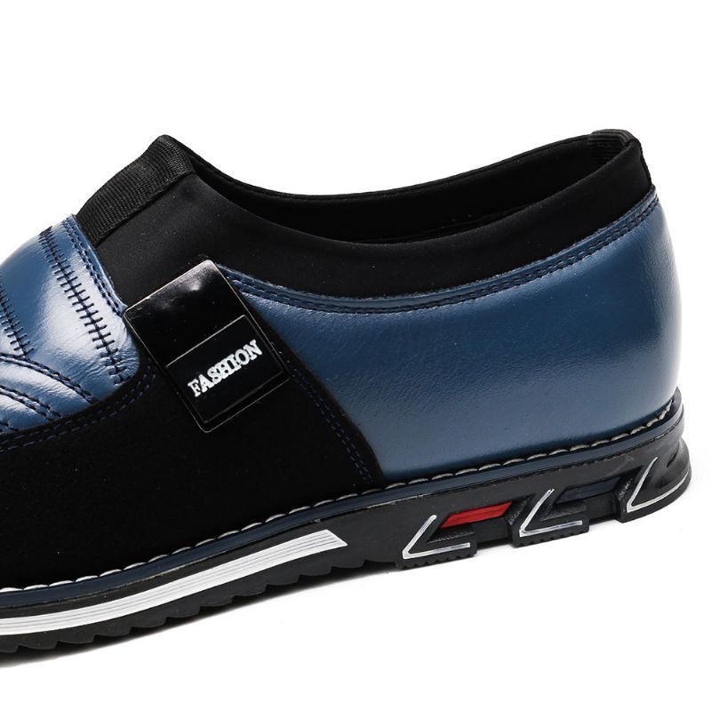 Miesten Liukumaton Mikrokuitunahka Casual Business Office Oxfords