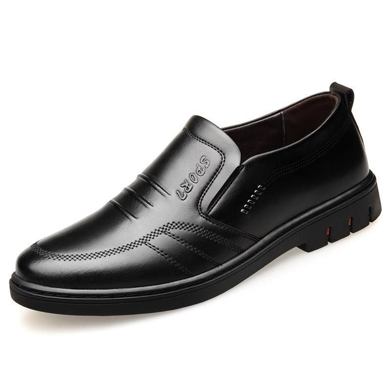 Miesten Mikrokuituliinapehmeä Nahka Business Casual Office Oxfords
