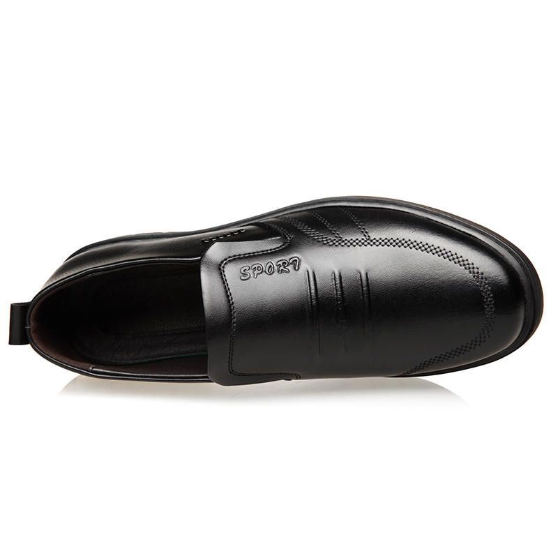 Miesten Mikrokuituliinapehmeä Nahka Business Casual Office Oxfords
