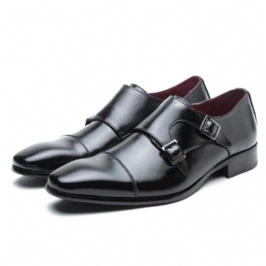 Miesten Pehmeät Aidosta Nahasta Valmistetut Oxfords Business Dress -kengät