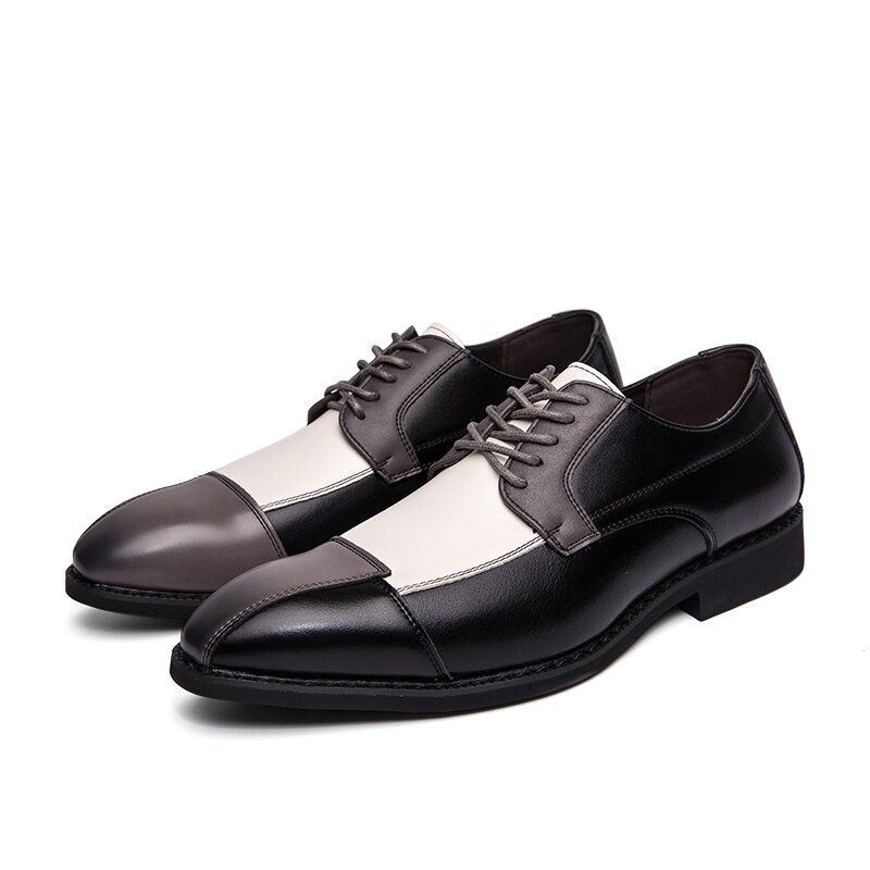 Miesten Pu-nahkaiset Tyylikkäät Oxfords Business Dress -kengät