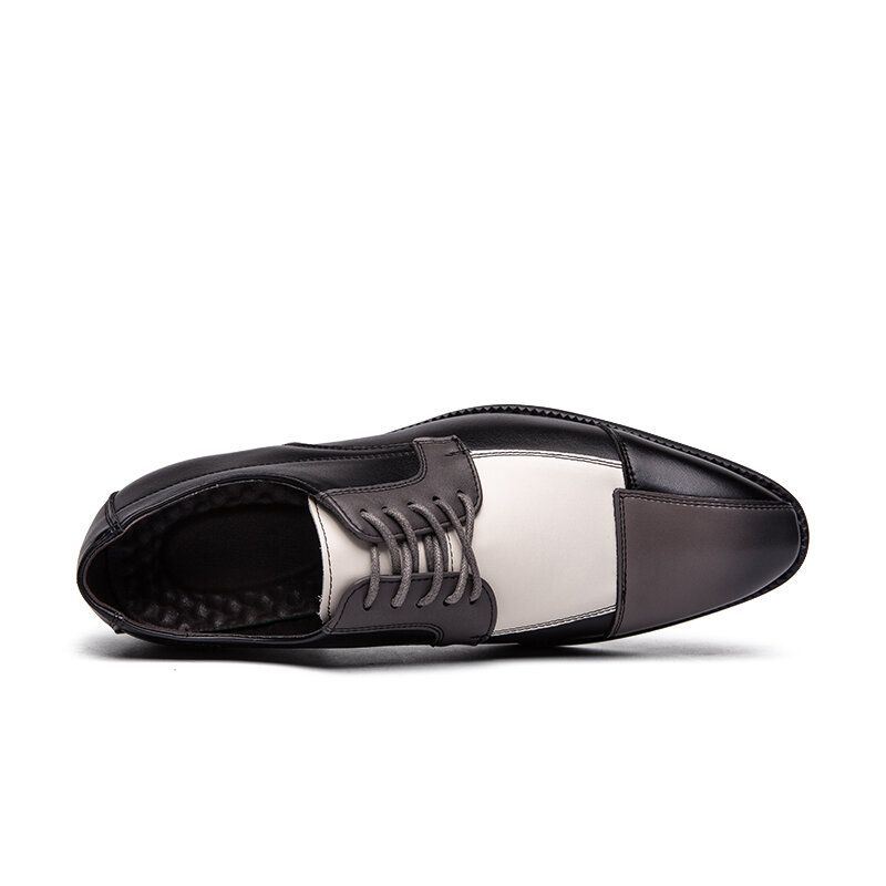 Miesten Pu-nahkaiset Tyylikkäät Oxfords Business Dress -kengät