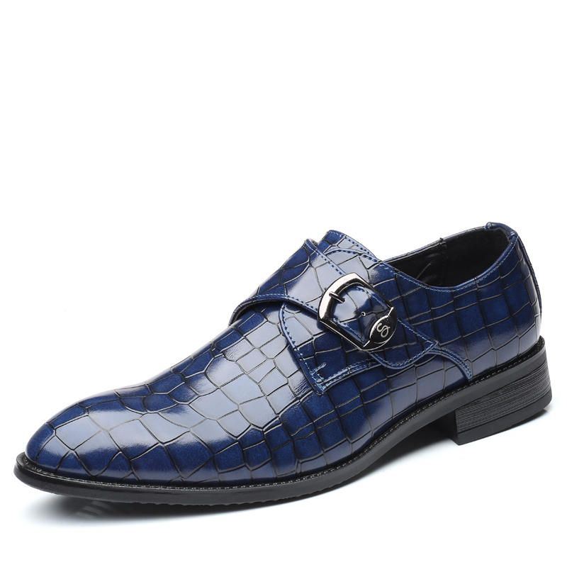Miesten Solki Pehmeä Epäsäännöllinen Malli Business Nahka Oxfords