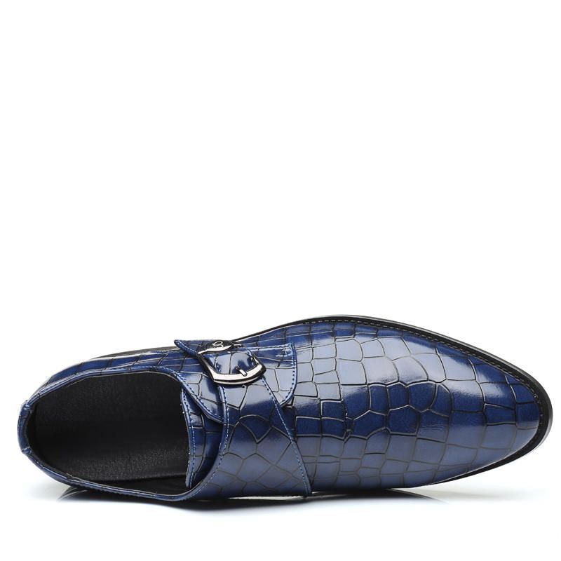 Miesten Solki Pehmeä Epäsäännöllinen Malli Business Nahka Oxfords