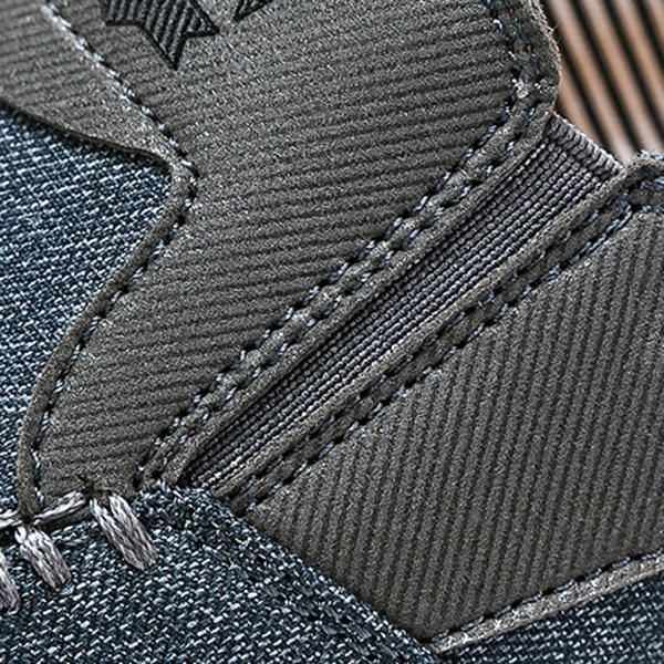 Miesten Vanha Peking-tyyli Rento Hengittävä Bnad Slip On Oxfords -kengät