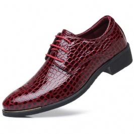 Suuren Kokoiset Miesten Epäsäännölliset Business Oxfords -kengät