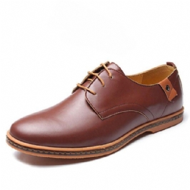 Suurikokoiset Miesten Business-kengät Tasaiset Rento Pehmeät Oxfords-kengät