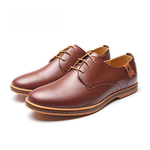 Suurikokoiset Miesten Business-kengät Tasaiset Rento Pehmeät Oxfords-kengät